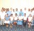 In the race: Candidate for PNCR leader Winston Murray and some of his supporters at the Pegasus Hotel yesterday. (Photo by Jules Gibson) 